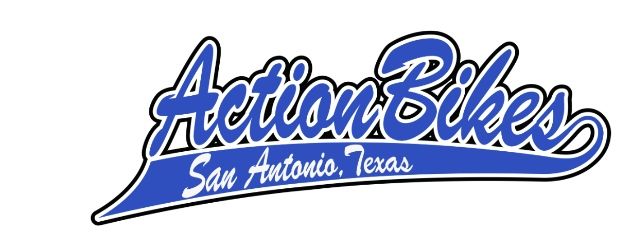 Action Bikes Logo Blue